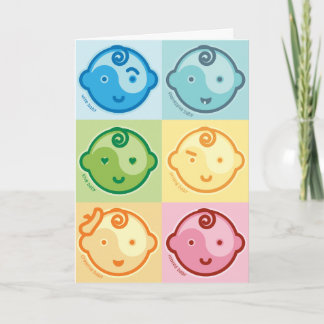 A ioga fala o bebê: Todo o cartão de Chakras do