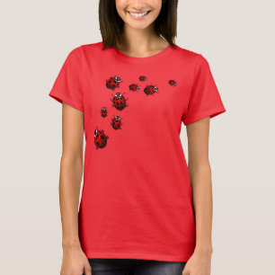 A Joaninha Camisa T da camisa do joaninha das