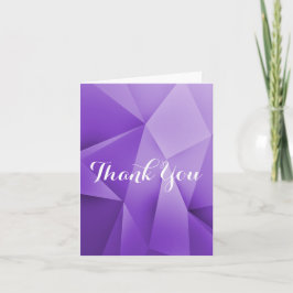 A jóia Amethyst tonifica cartões de agradecimentos