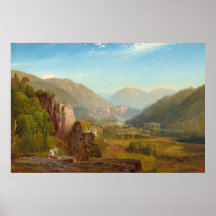 A Juniata - Thomas Moran Fine Art Poster