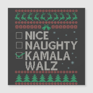 A Kamala Harris Suéter Feio de Natal Eleição