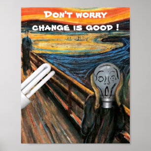 A Lâmpada Gritante Não se preocupe Poster