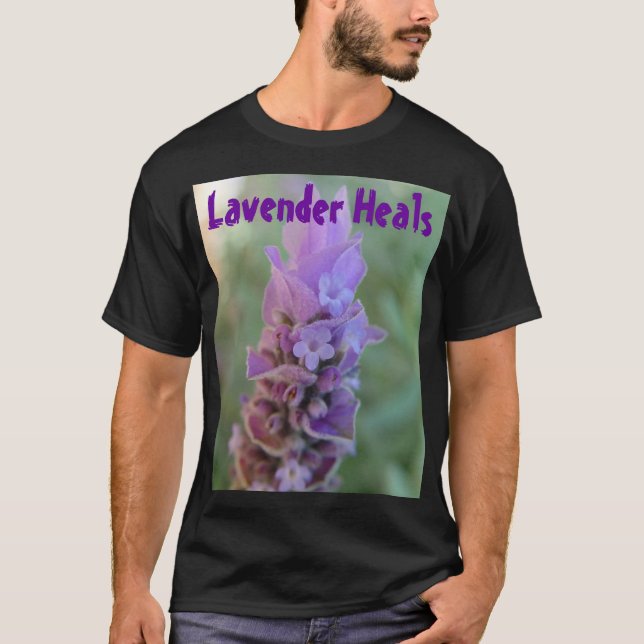 A lavanda cura a camisa dos homens (Frente)