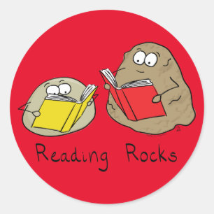 A leitura balança etiquetas do livro engraçado
