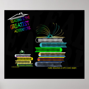 A leitura é o grande poster da aventura