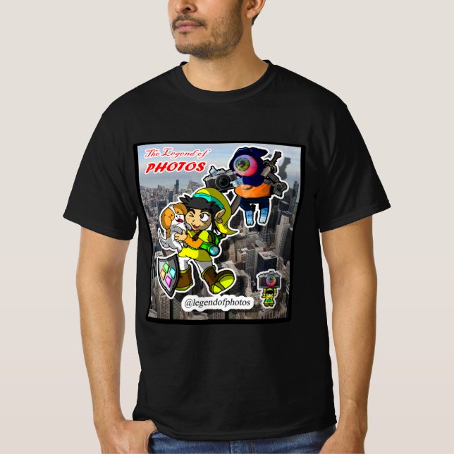 A lenda da Camisa Fotográfica! (Frente)