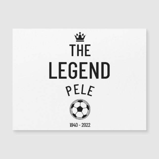 A lenda Pelé 1940 - 2022 (Frente)