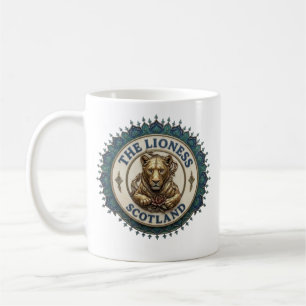A Leoa. Caneca de Café da Escócia