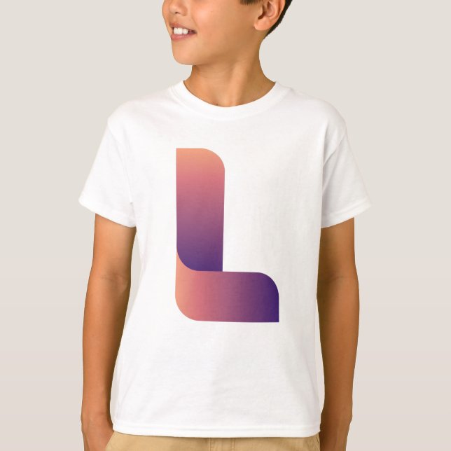 A letra L T-Shirt (Frente)