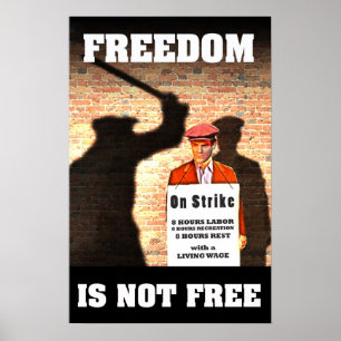 A liberdade não está livre -- Poster da Pro-Uni