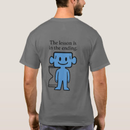 A lição está no final - camiseta Inspiracional