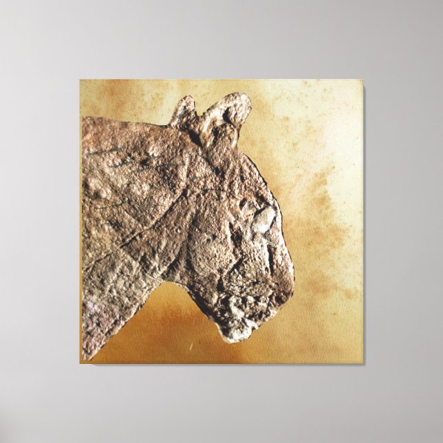 A Lioness of Les Combarelles Canvas (Frente)