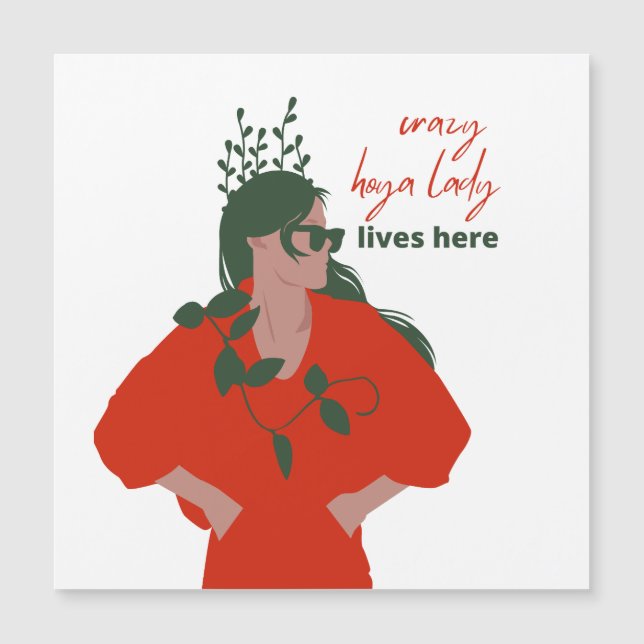 A Louca Senhora Hoya Vive Aqui Um Engraçado Hobby  (Frente)