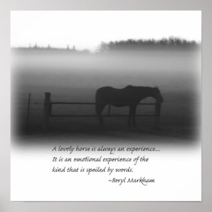 A Lovely Horse Poster