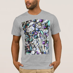 A lua balança o t-shirt