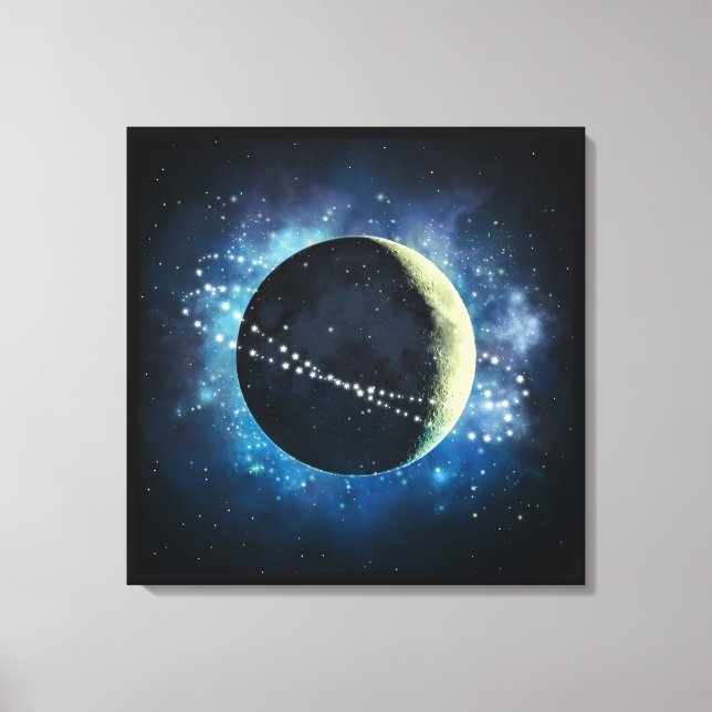 A Lua - Canvas (Frente)