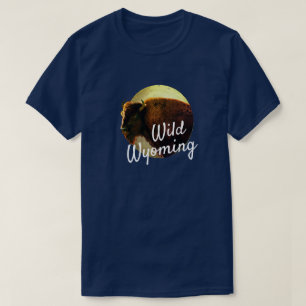 A Lua Cheia e o Buffalo Selvem o seu T-Shirt de Es