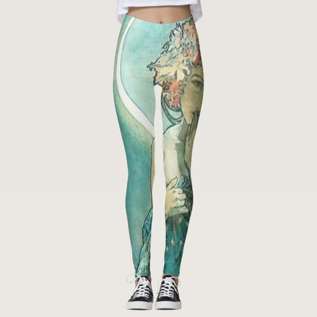 "A Lua" por Leggings Verdes Mucha (Frente)