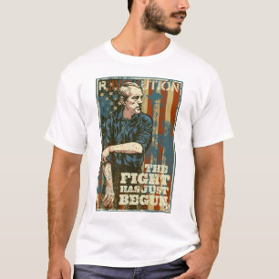 A luta de Ron Paul apenas começou o t-shirt