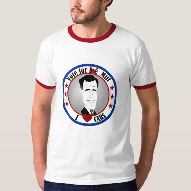 A luva ama carros, camisa da campanha (Frente)