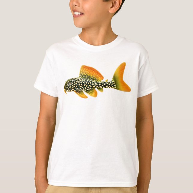 A luz do sol Pleco de Goldy caçoa o t-shirt (Frente)