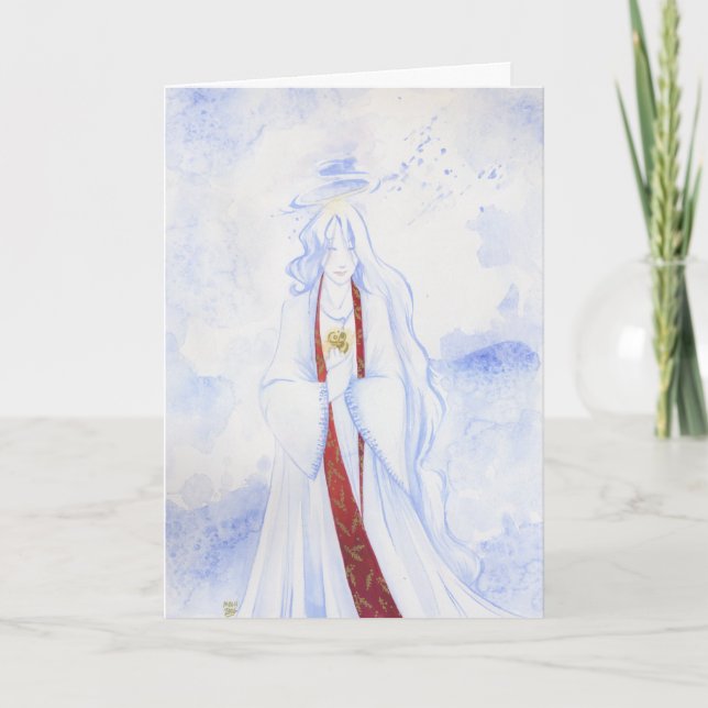 A Luz No Cartão De Natal (Frente)