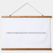 A madeira do sucesso do amanhã derrubou a tapeçari