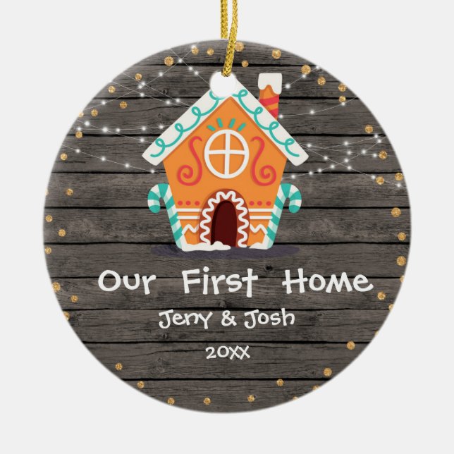 A Madeira russa nosso primeiro Enfeites de natal (Frente)