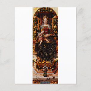 A Madonna della Candeletta de Carlo Crivelli Arte