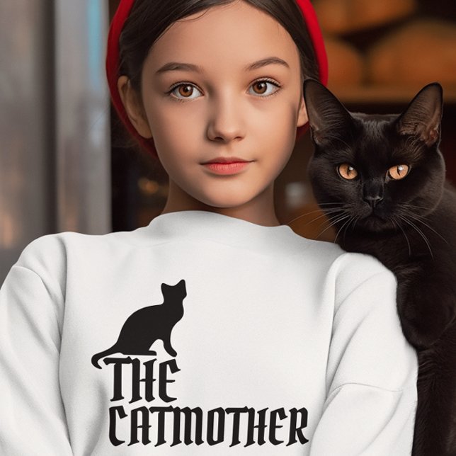 A MÃE DO GATO garotas fofinhas de T-SHIRTS (Criador carregado)