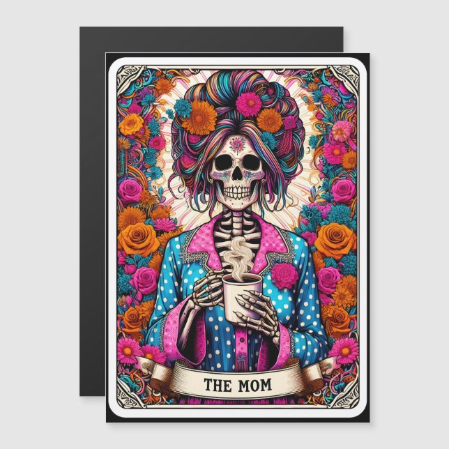 "A Mãe" - Magneta Tarot Card (Frente/Verso)