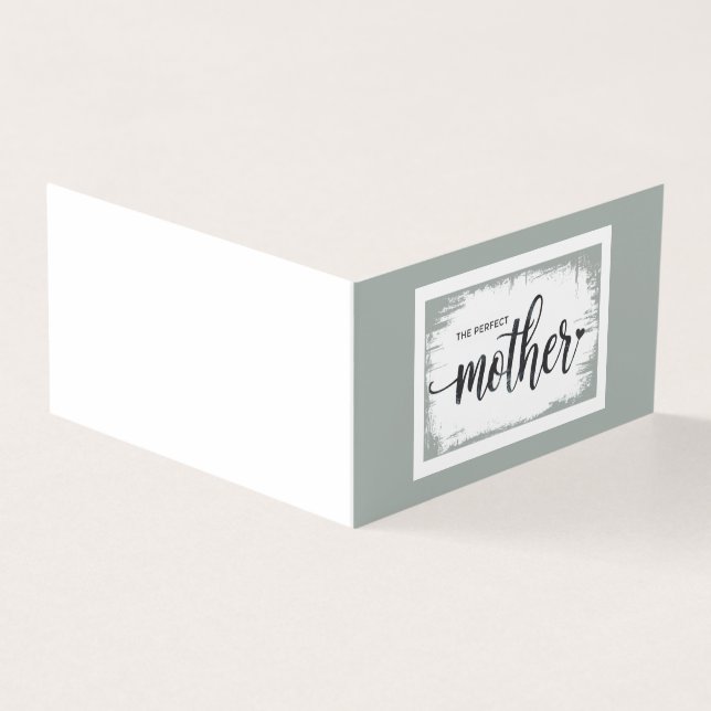 A mãe perfeita, um cartão para a mãe (Exterior)