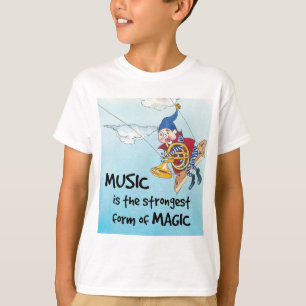 A magia da T-Shirt musical