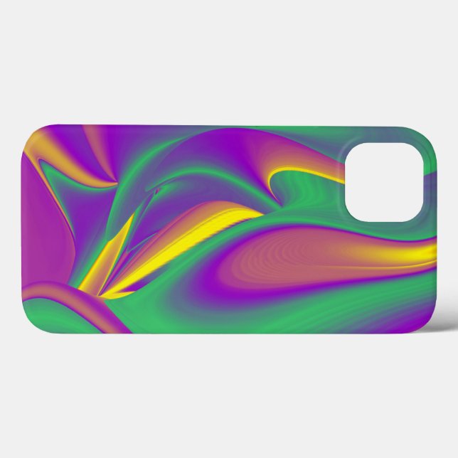 A magia das cores do Rainbowart Abstrato 3D (Verso (horizontal))