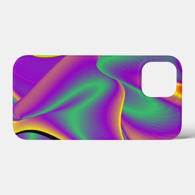 A magia das cores do Rainbowart Abstrato 3D (Verso (horizontal))