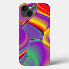 A magia das cores do Rainbowart Abstrato 3D