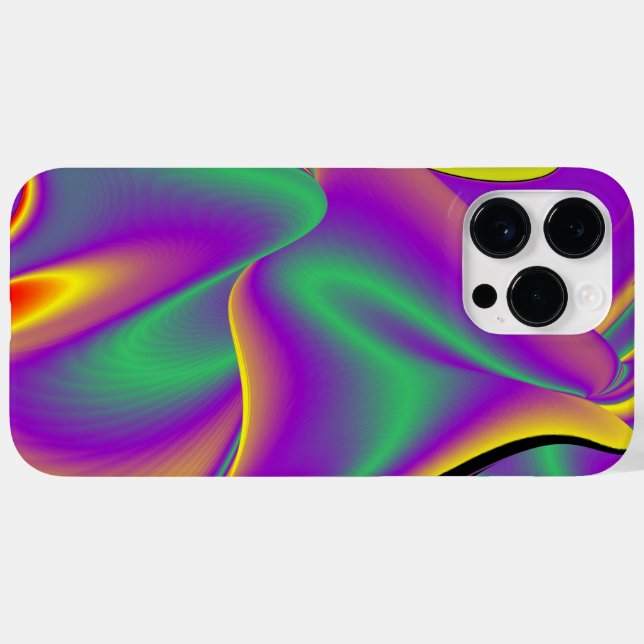A magia das cores do Rainbowart Abstrato 3D (Verso (horizontal))