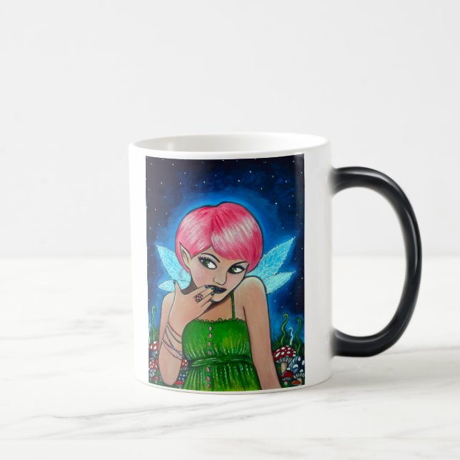 A mágica cresce rapidamente caneca (Direita)