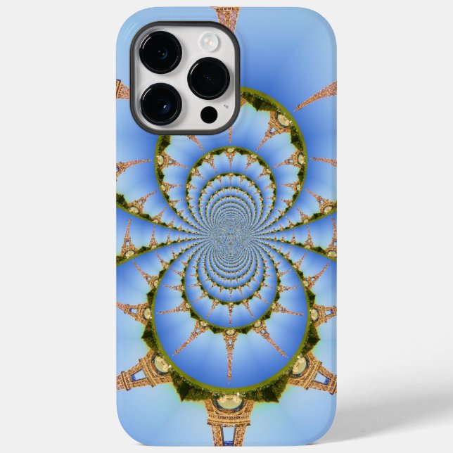 A Mágica de Paris: Design da Torre Geométrica Eiff (Verso)