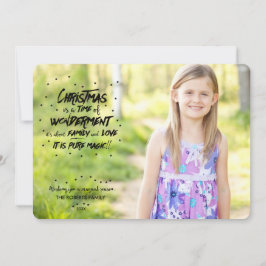 A mágica do Cartão de Férias de Natal