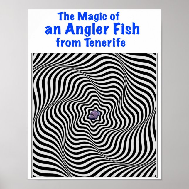 A Mágica do Peixe Angler de Tenerife, Poster (Frente)