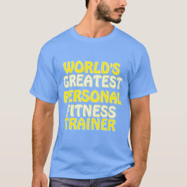 A maior camiseta do treinador de Malhações pessoal