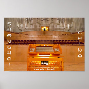 A maior poster de órgãos da China