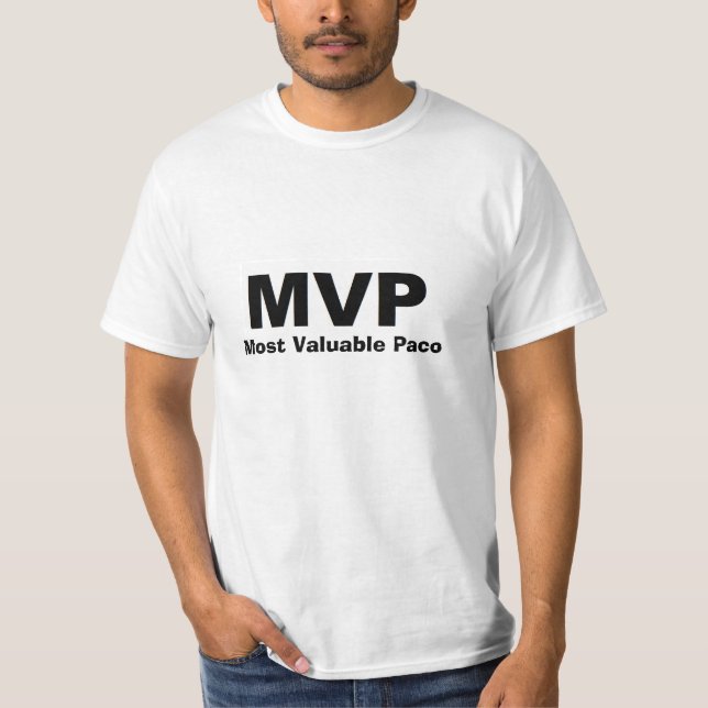 A maioria de camisa valiosa de Paco (Frente)