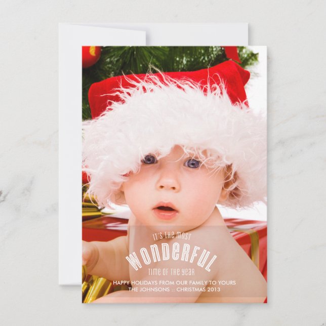 A maioria de cartão com fotos maravilhoso da (Frente)