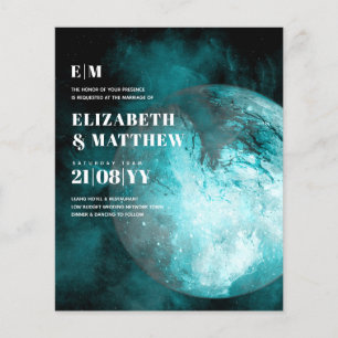 A MAIS BAIXA HONRA DE CASAMENTO DO Orçamento FLYER