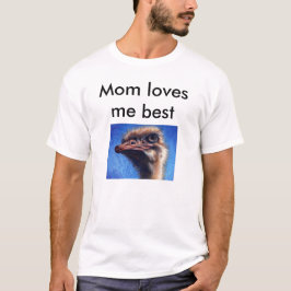 A mamã ama-me o melhor t-shirt -