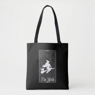 A Mama das Bruxas e o Gato Tarot Tote Bag