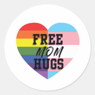 A mamã livre abraça etiquetas de LGBTQ