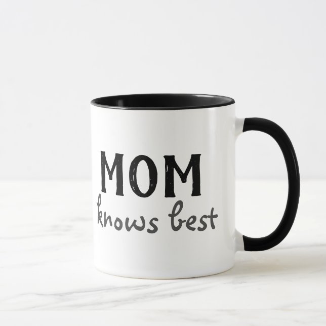 A mamã sabe a melhor caneca de café (Direita)